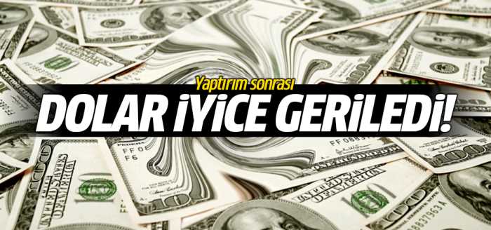 Yaptırım sonrası dolar iyice geriledi!