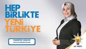 YASEMİN COŞGUN  ÇORUM AK PARTİ'DEN  YENİDEN ADAY OLDU