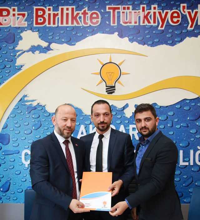 Yasir Küçük, AK Parti’den adaylık müracaatını yaptı