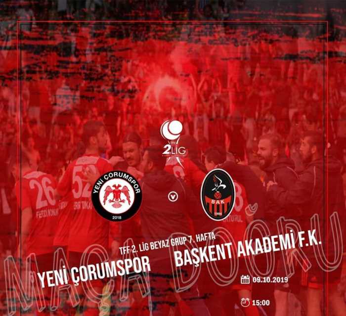 Yeni Çorumspor - Başkent Akademispor