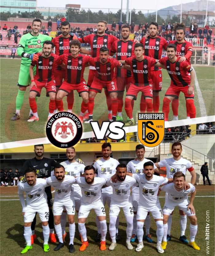 Yeni Çorumspor-Bayburtspor maçı