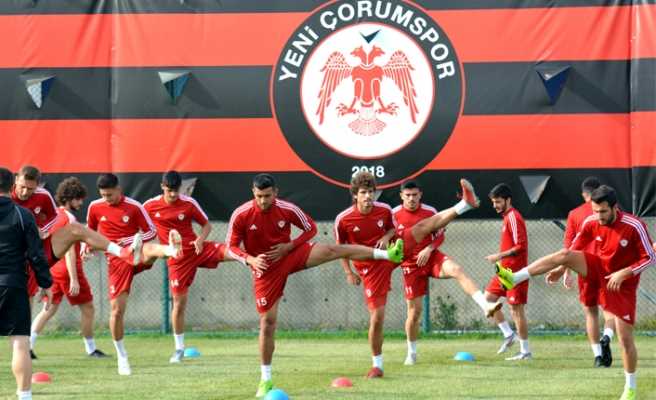 Yeni Çorumspor sezon hazırlıklarını sürdürüyor