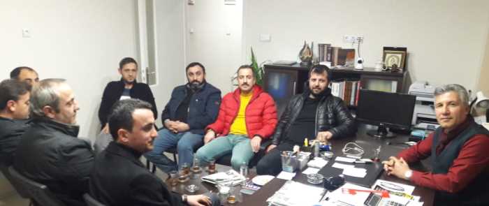 Yeniden Refah Partisi Yöneticileri Gazetemizi Ziyaret Ettiler