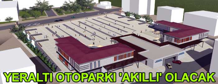 Yeraltı otoparkının 2 katlı olacağını ifade eden Zahir, "Yaklaşık 352 araçlık iki katlı yeraltı otoparkının meydan bölümünde yine 2 katlı kafeteryada yapılacak