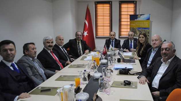 Yeşilırmak Havzası Kalkınma Birliği (YHKB) encümen toplantısı yapıldı.