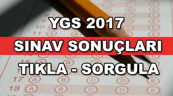 YGS SONUÇLARI AÇIKLANDI