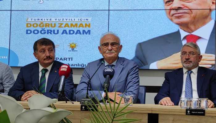 Yılmaz'a Çorum'da seçimlere hangi adaylarla gireceksiniz diye sorduk?