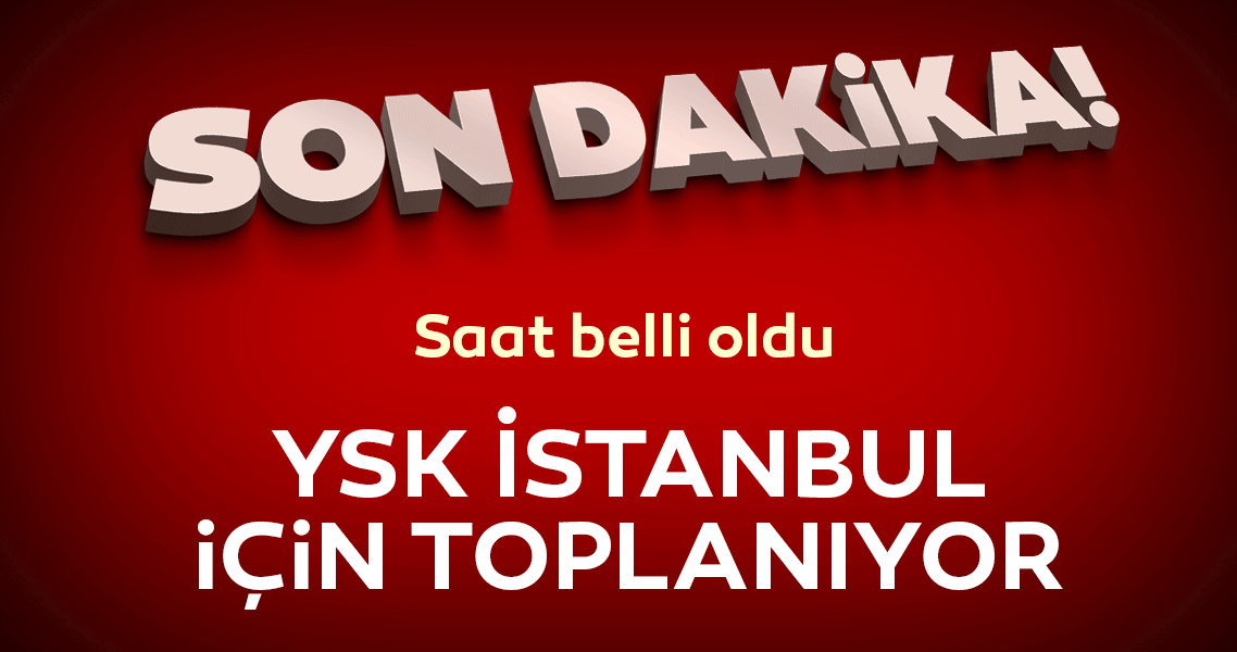 YSK kesin kararı bugün açıklayacak!