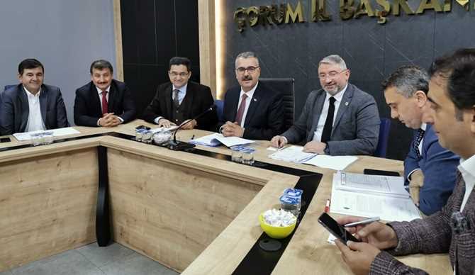 Yusuf Ahlatcı Meclis Üyeleriyle Bir Araya Geldi