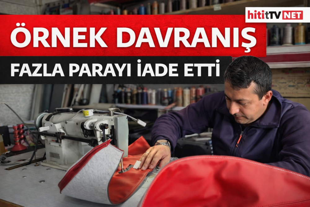 “Çorum’da Örnek Dürüstlük Veli Özten Fazla Ya…