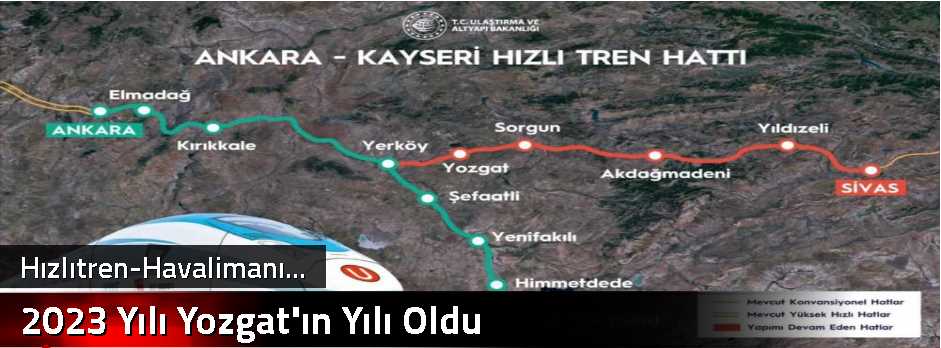 2023 Yılı Yozgat'ın Yılı Oldu