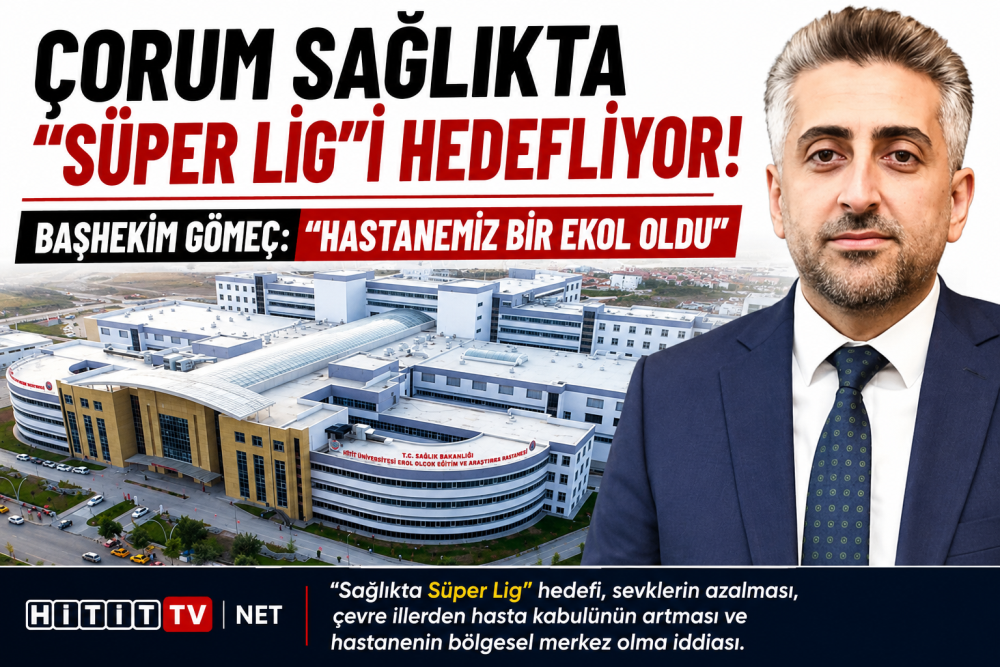 Başhekim Muhammed Gömeç: “Hastanemiz Bir Ekol…