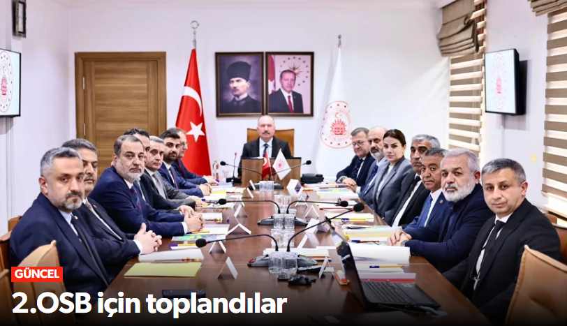 Çorum 2. OSB'de Mart Ayı Toplantısı Gerçekleştiril…