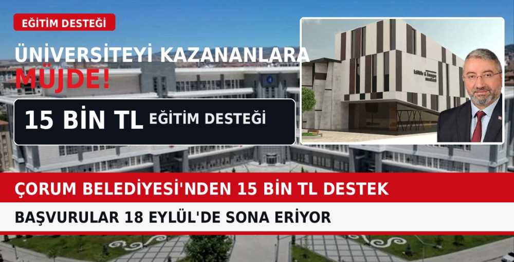 Çorum Belediyesi'nden Üniversite Öğrencilerin…