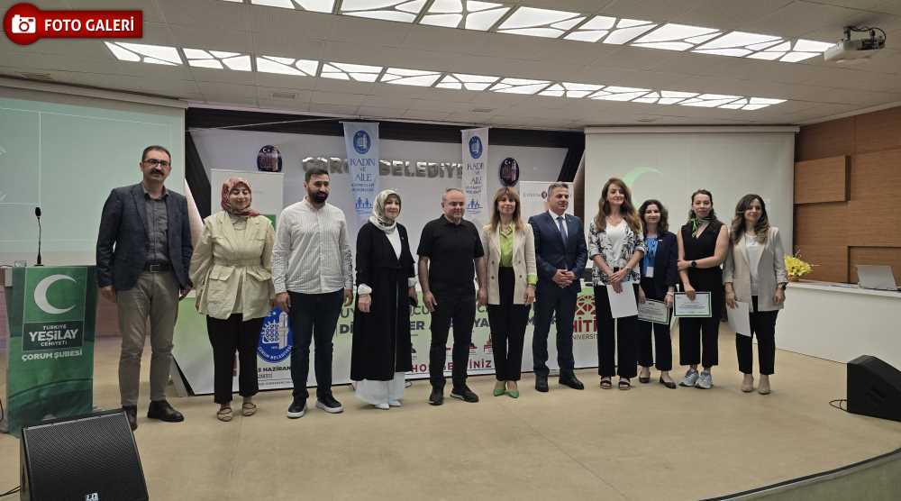 Çorum'da 26 Haziran Uyuşturucuyla Mücadele Gü…