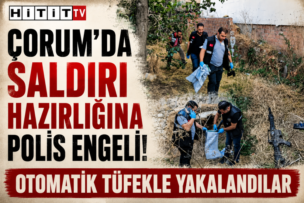 Çorum’da Otoparka Silahlı Saldırı Hazırlığına…
