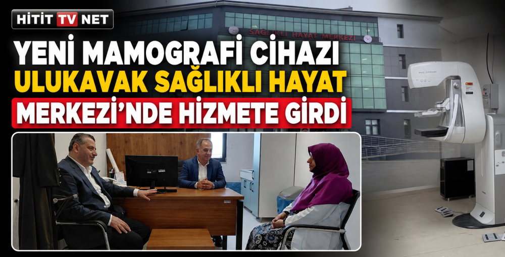 Çorum'da Yeni Mamografi Cihazı Hizmete Girdi!