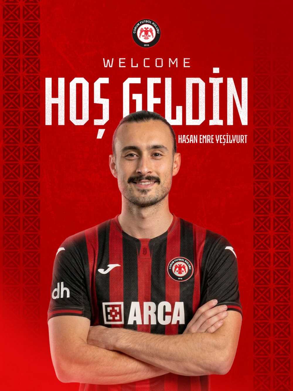 Çorum FK, Hasan Emre Yeşilyurt Transferini Re…