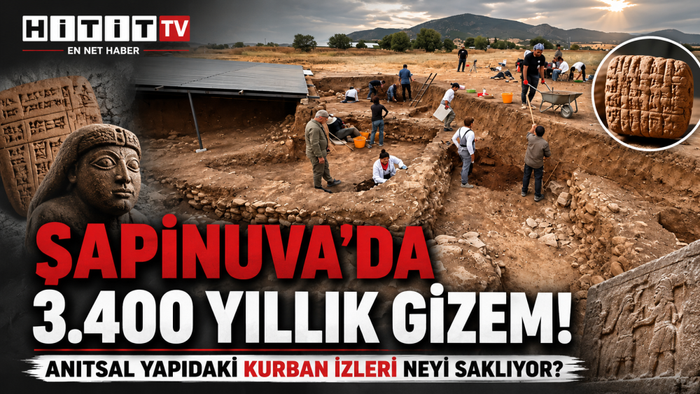 Çorum Şapinuva’da 3.400 Yıllık Anıtsal Yapının Gizemi Çözülüyor 