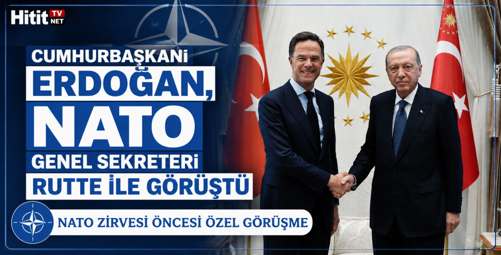 Cumhurbaşkanı Erdoğan, NATO Genel Sekreteri Rutte …