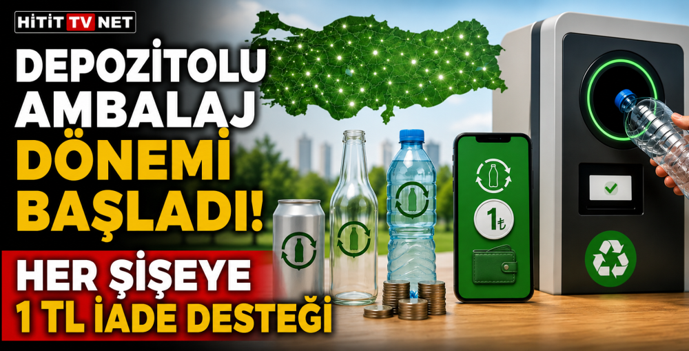 Depozitolu Ambalaj Dönemi Başladı! Her Şişeye…