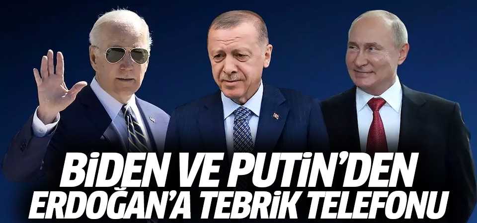 Devlet Başkanları Biden ve Putin’den Erdoğan’…