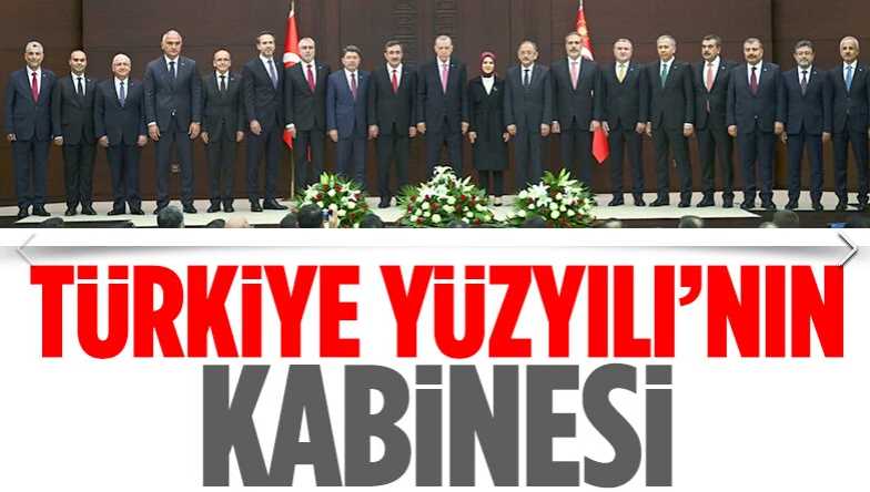 Erdoğan 67. Hükümet'in yeni bakanlarını açıkl…