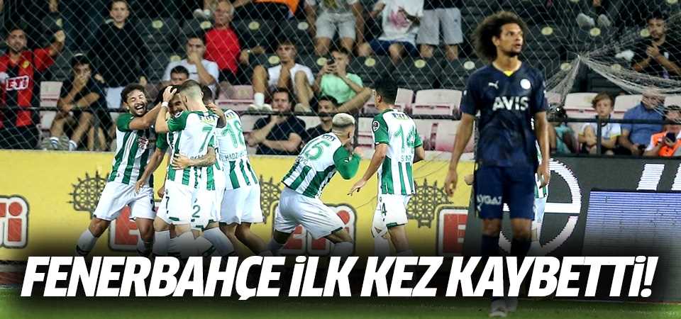 Konyaspor 1-0'la Fenerbahçeyi yendi