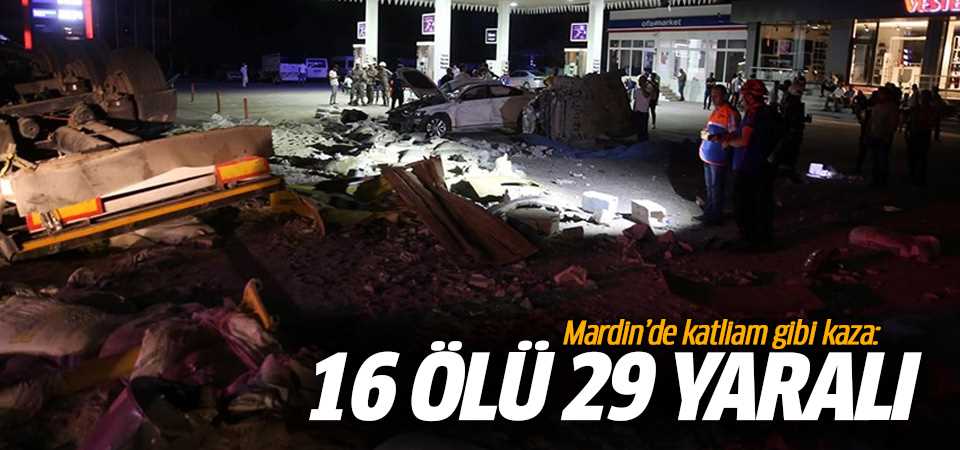 Mardin'de katliam gibi kaza16 ölü 29 yaralı!
