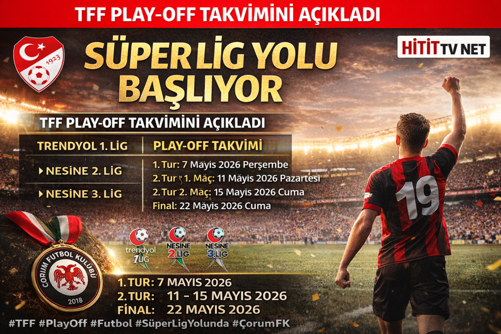 TFF 2026 play-off takvimini açıkladı 1.Lig fi…