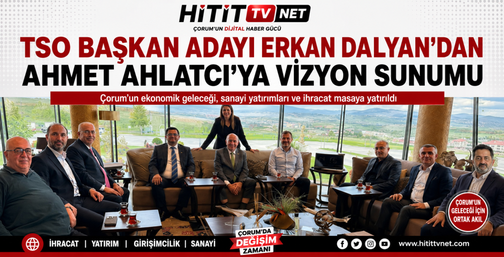TSO Başkan Adayı Erkan Dalyan'dan Ahmet Ahlat…