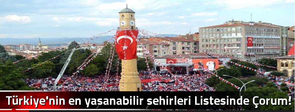 Türkiye'nin en yaşanabilir şehirleri Listesin…