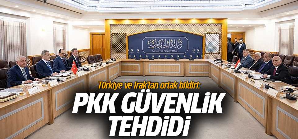 Türkiye ve Irak 'PKK güvenlik tehdidi' Protok…