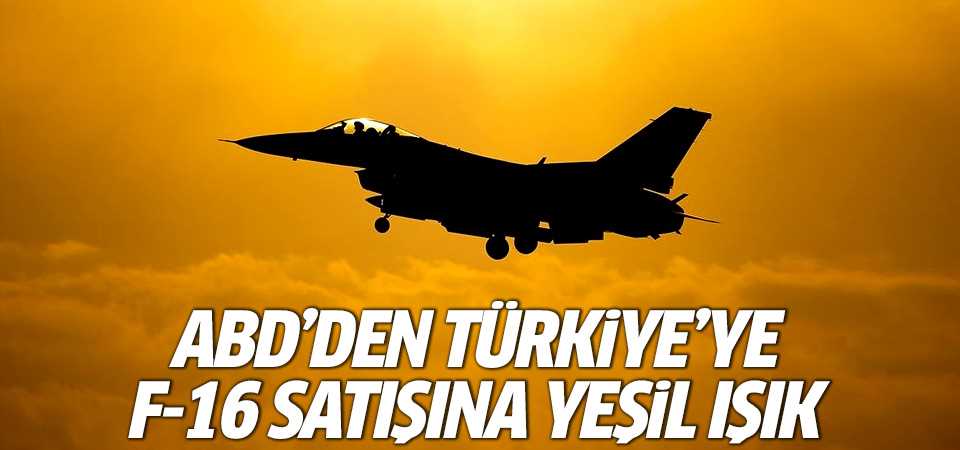 Türkiye'ye F-16 satışına yeşil ışık