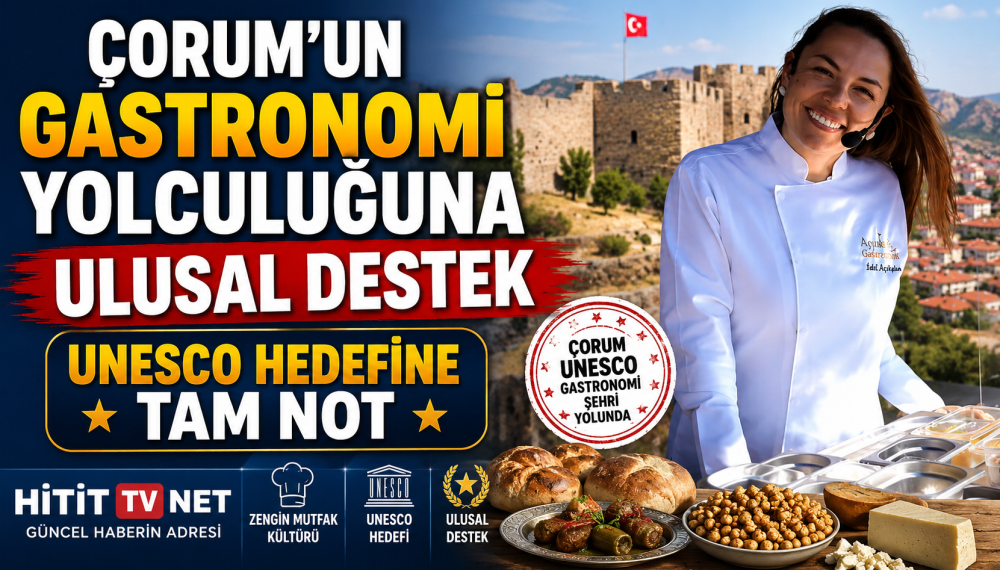 Ünlü Gastronomi Yazarı  İdil Açıkalın Çorum’u…
