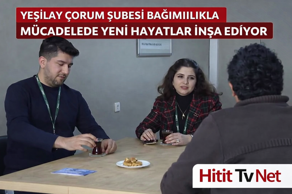 Yeşilay Çorum Şubesi Bağımlılıkla Mücadelede …